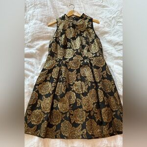 Nanette Lepore gold and black sleeveless dress - Brand new with tags